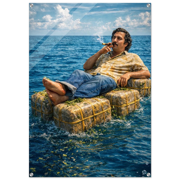 Pablo on the Beach - Acrylic